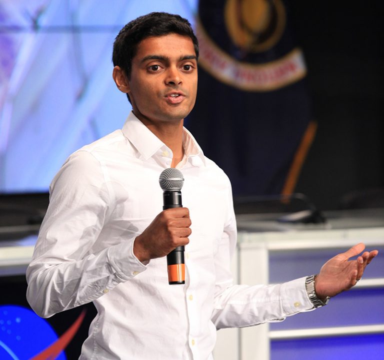 Dr. Aruna Sharma explains his experiment ahead of its launch on SpaceXs CRS 9 mission.