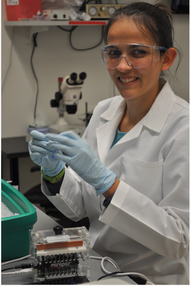 Anna Sophia Boguraev, New York high school student and inaugural Genes in Space competition winner