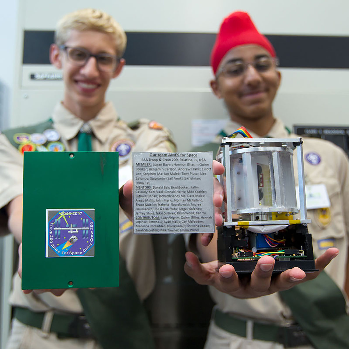 Boy scouts experiment crs12