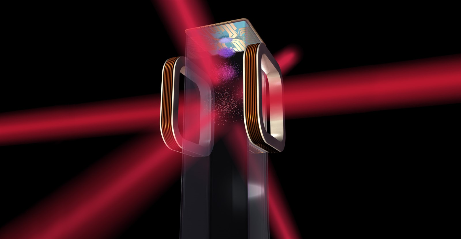 NASAs Cold Atom Laboratory (CAL) Chip (artists concept).