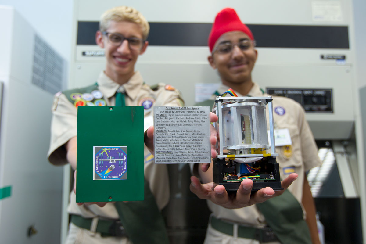Boy Scout Payload for CRS 12