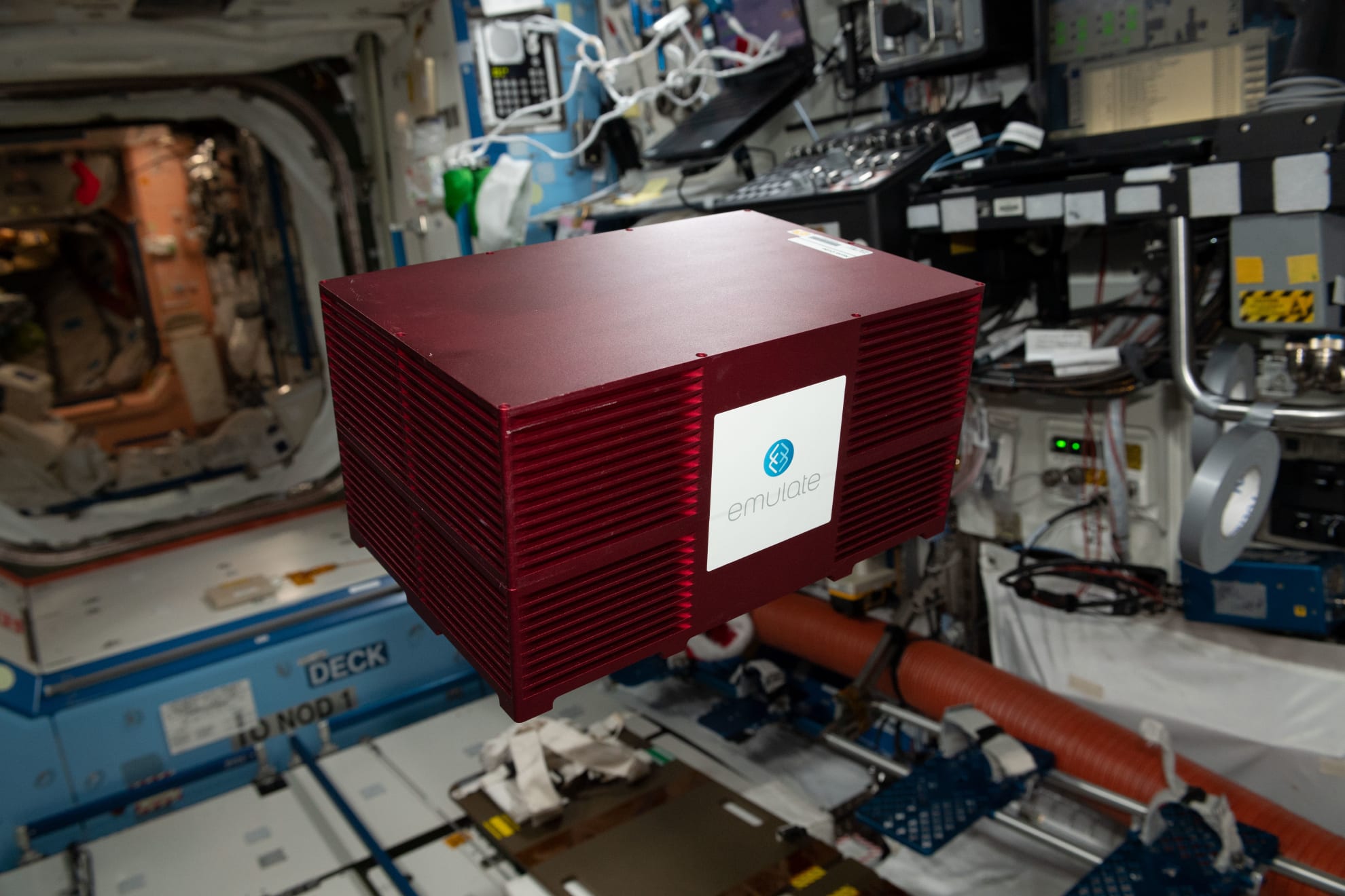 Emulate sent their hardware (without the cells) to the ISS for testing in November 2018.