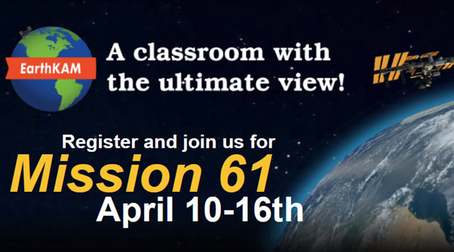EarthKAM Mission61 banner narrower
