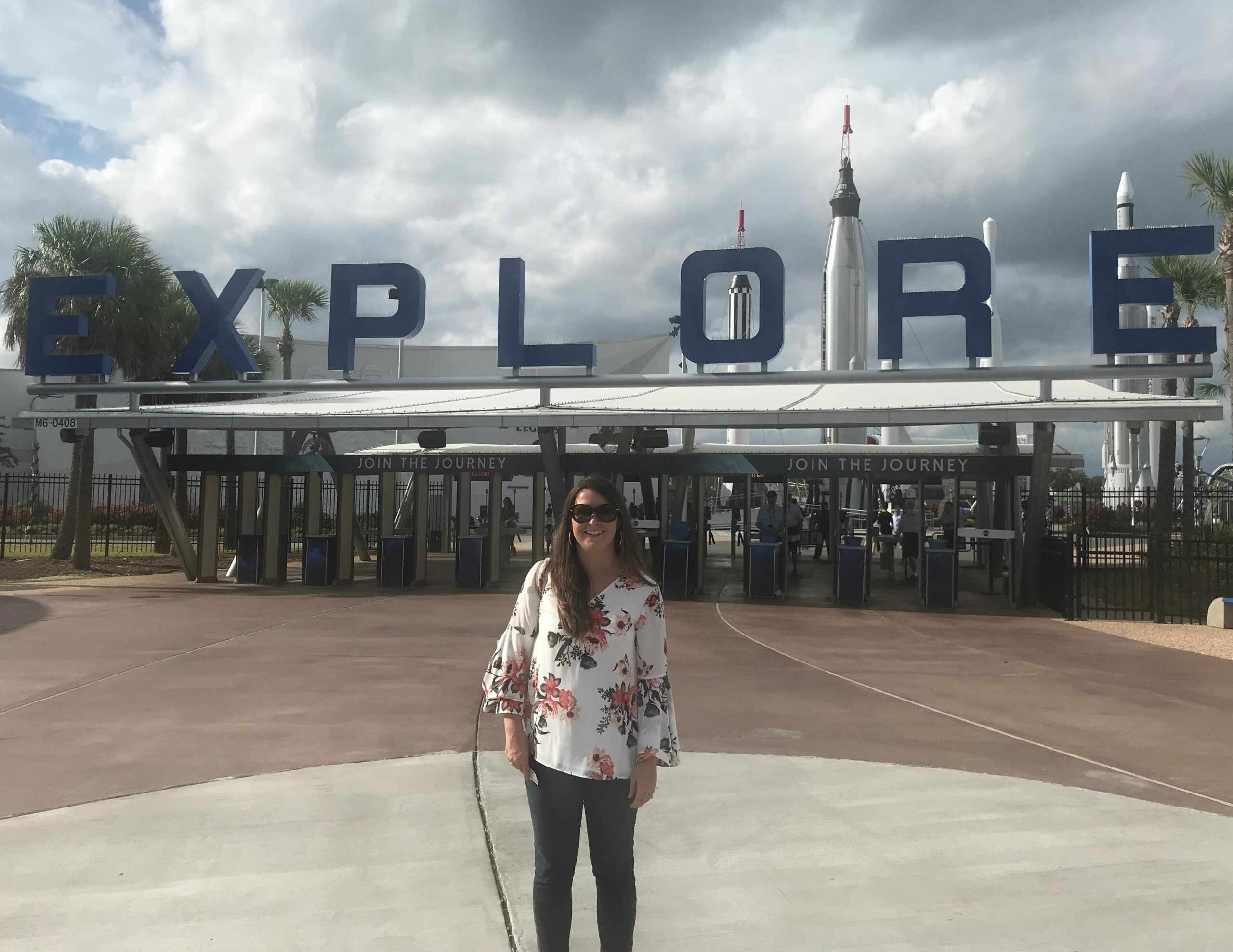 Wagner at Kennedy Space Center the day before the SpaceX CRS 16 launch.