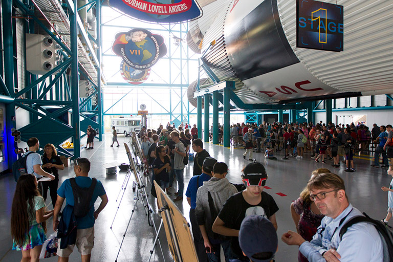7. Several programs help students design and launch experiments to the ISS. The programs that sent educational payloads on the SpaceX CRS 14 mission include <a href=