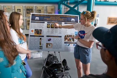 Middle and high school students from Kentucky designed an experiment to study how microgravity affects a type of healthy bacteria found in yogurt.