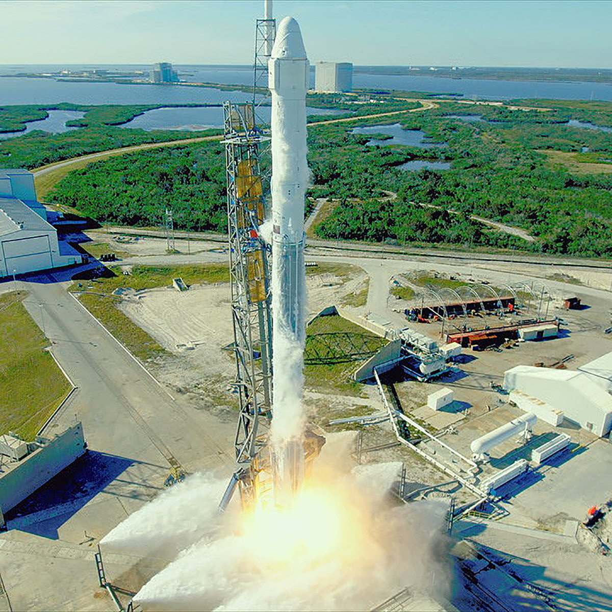 SpaceX CRS 13 Launch