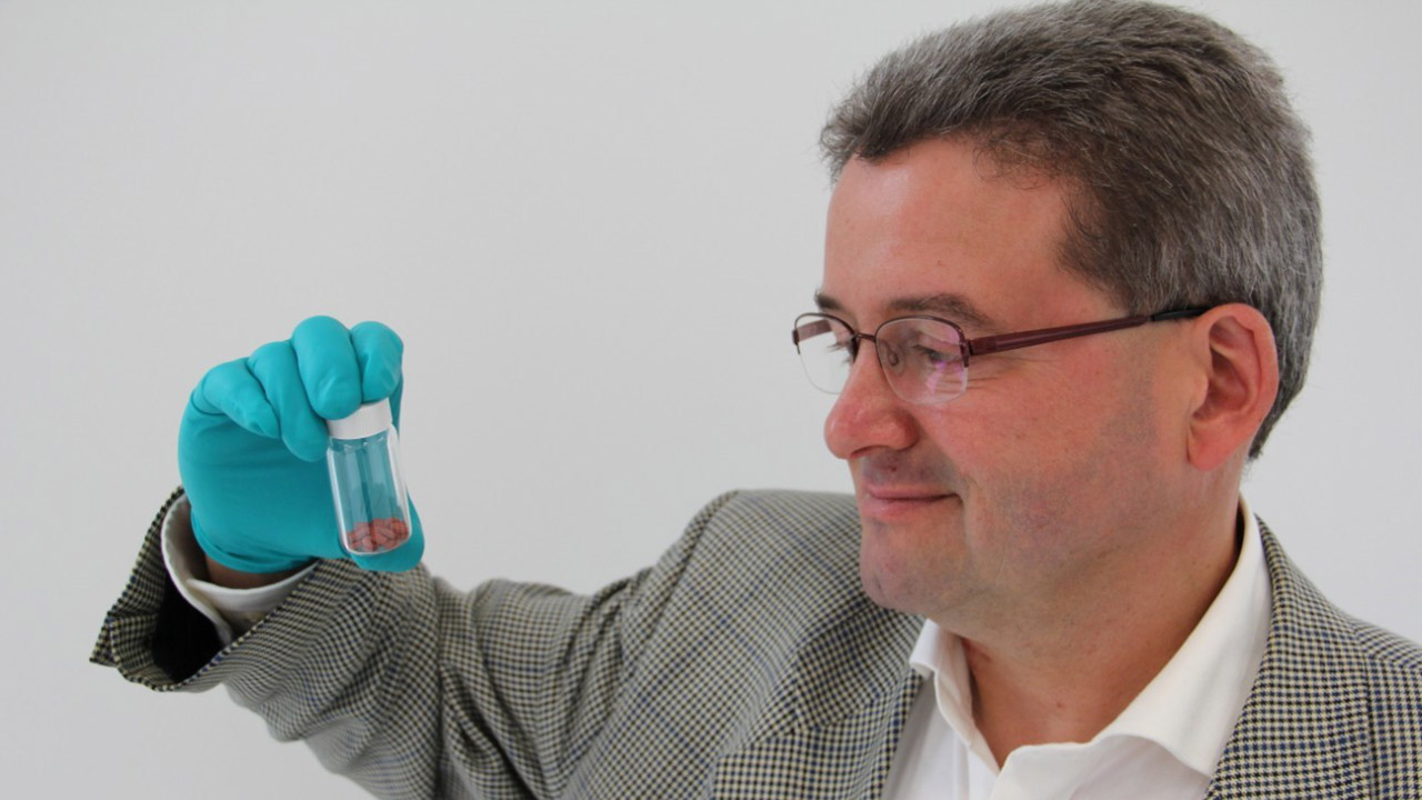 University of Adelaide Professor Volker Hessel, principal investigator for the Pharmaceutical Excipient Ingredient Stability in Microgravity investigation.