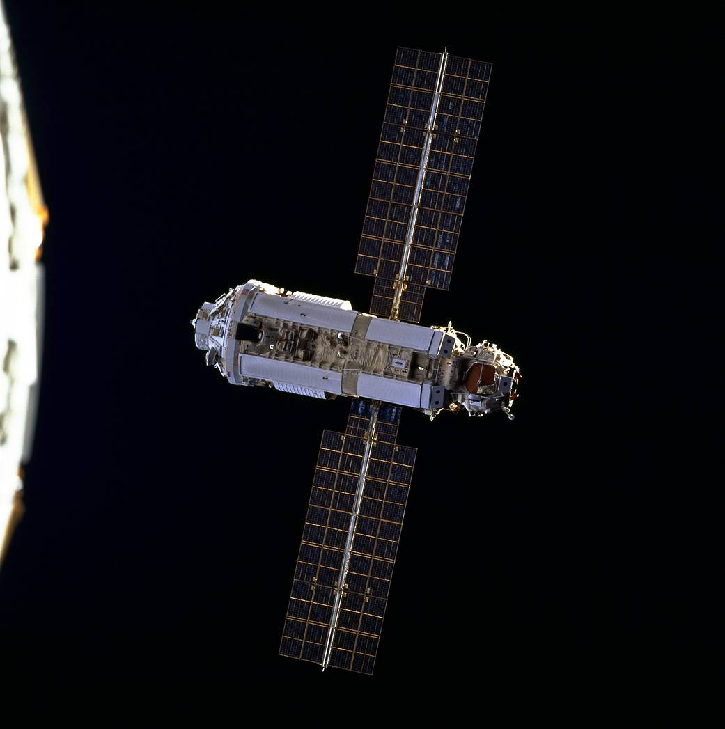 The Zarya Control Module was launched atop a Russian Proton rocket from Baikonur Cosmodrome, Kazakhstan, on Nov. 20, 1998. Zarya provides battery power, fuel storage and rendezvous and docking capability for Soyuz and Progress space vehicles.