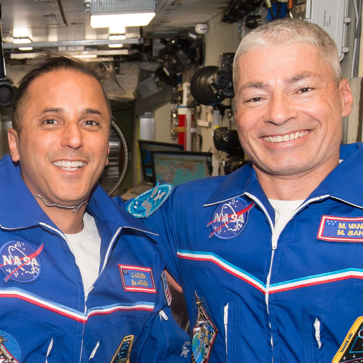 Astronauts Joe Acaba and Mark Vande Hei
