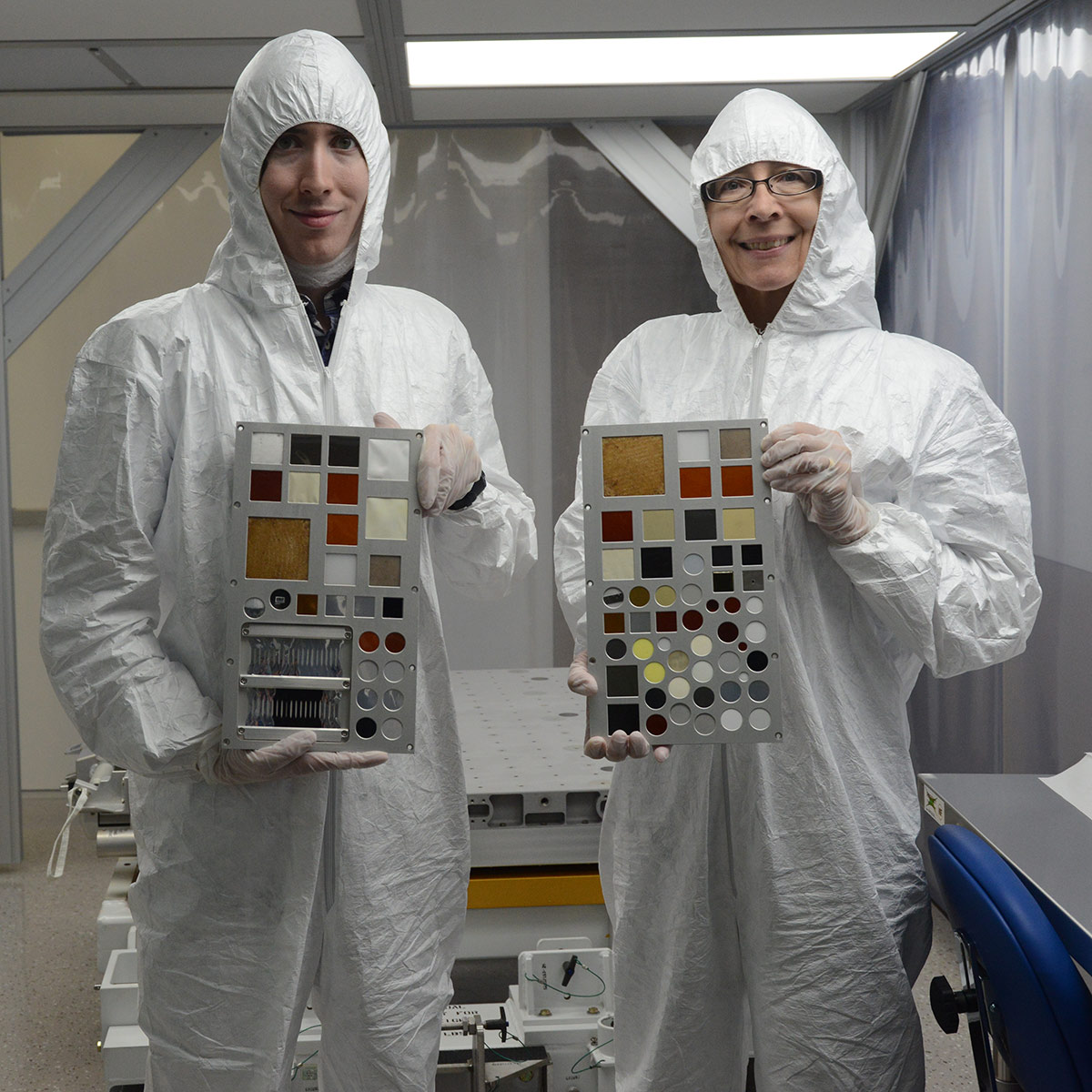 The MISSE FF allows researchers to test materials in space.