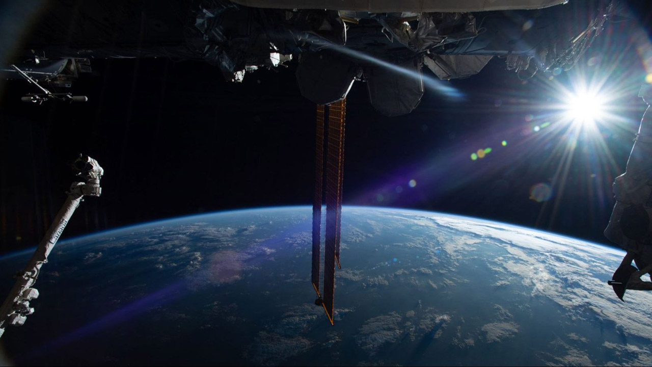 Photo highlighting the beauty of Earth taken by NASA astronaut Anne McClain from 250 miles above Earth onboard the International Space Station.