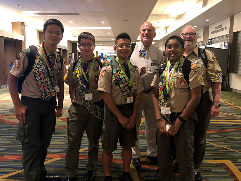 Chicago area Boy Scouts have worked on their experiment for three years, starting with brainstorming and ending with analyzing the data they received from the ISS.