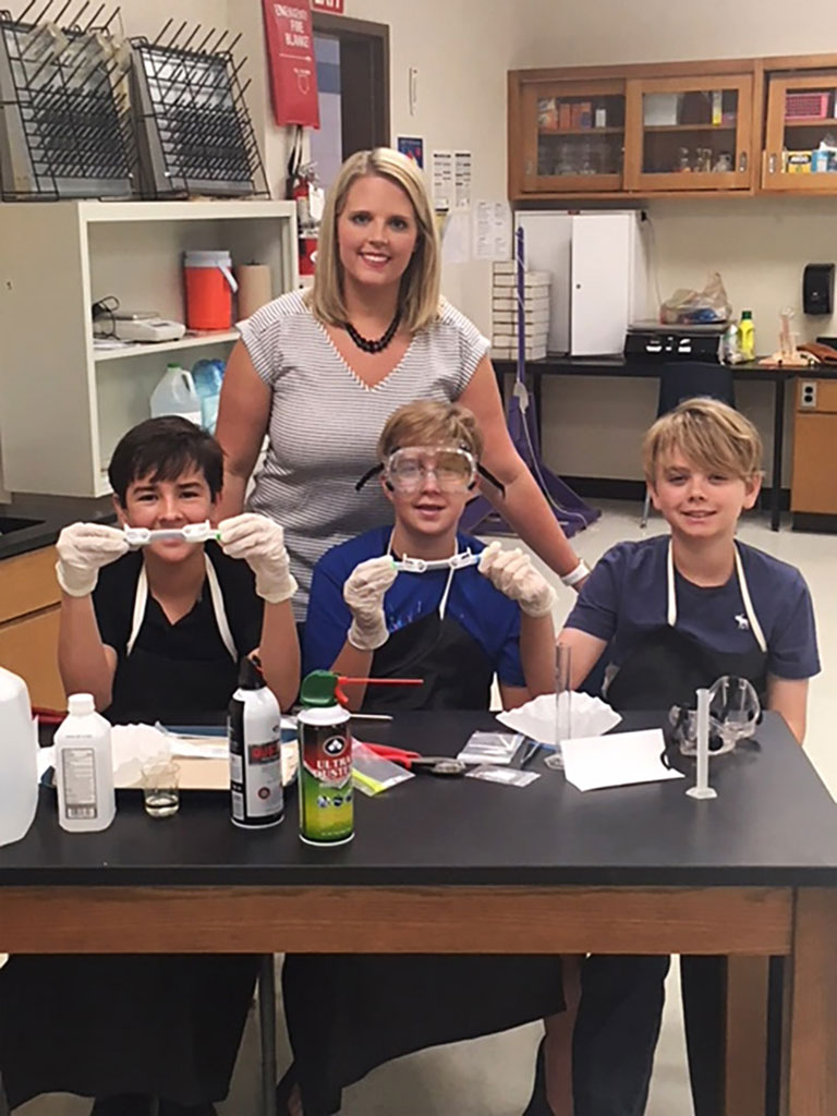 The teams lettuce seed experiment, ready for space.