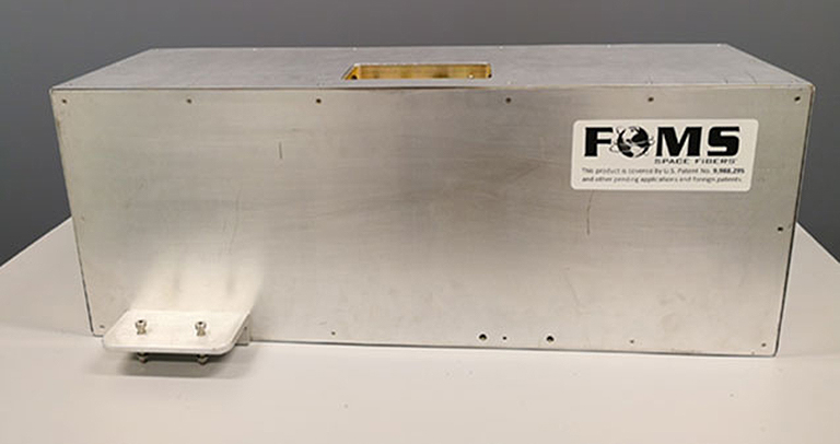 The FOMS Space Facility for Orbital Remote Manufacturing (SpaceFORM) experiment, supported by the ISS National Lab, NASA, the Small Business Innovation Research program, and private funding, is scheduled to launch on SpaceX CRS 17. SpaceFORM, which is covered by an issued U.S. patent, is capable of producing up to 50 km of optical fiber in a single flight.