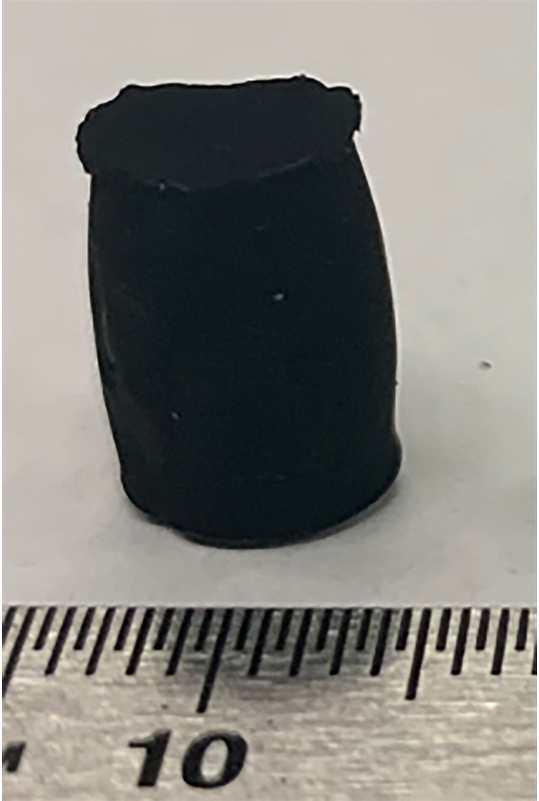 This investigation aims to produce samples of graphene aerogel similar to the sample seen here.