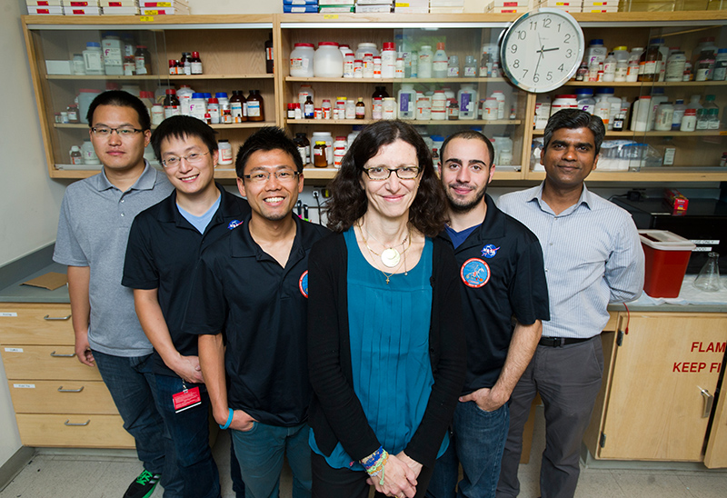 Paola Divieti Pajevic (front), Boston Universitys Goldman School of Dental Medicine, and the Osteo 4 team