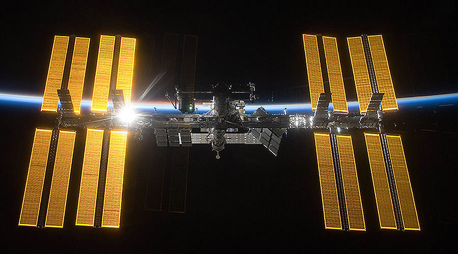 iss solar arrays