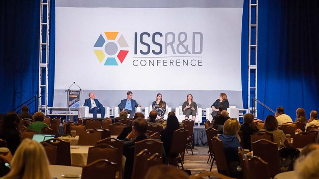 Space investment leaders discussing trends and opportunities within the aerospace community at ISSRDC in 2022