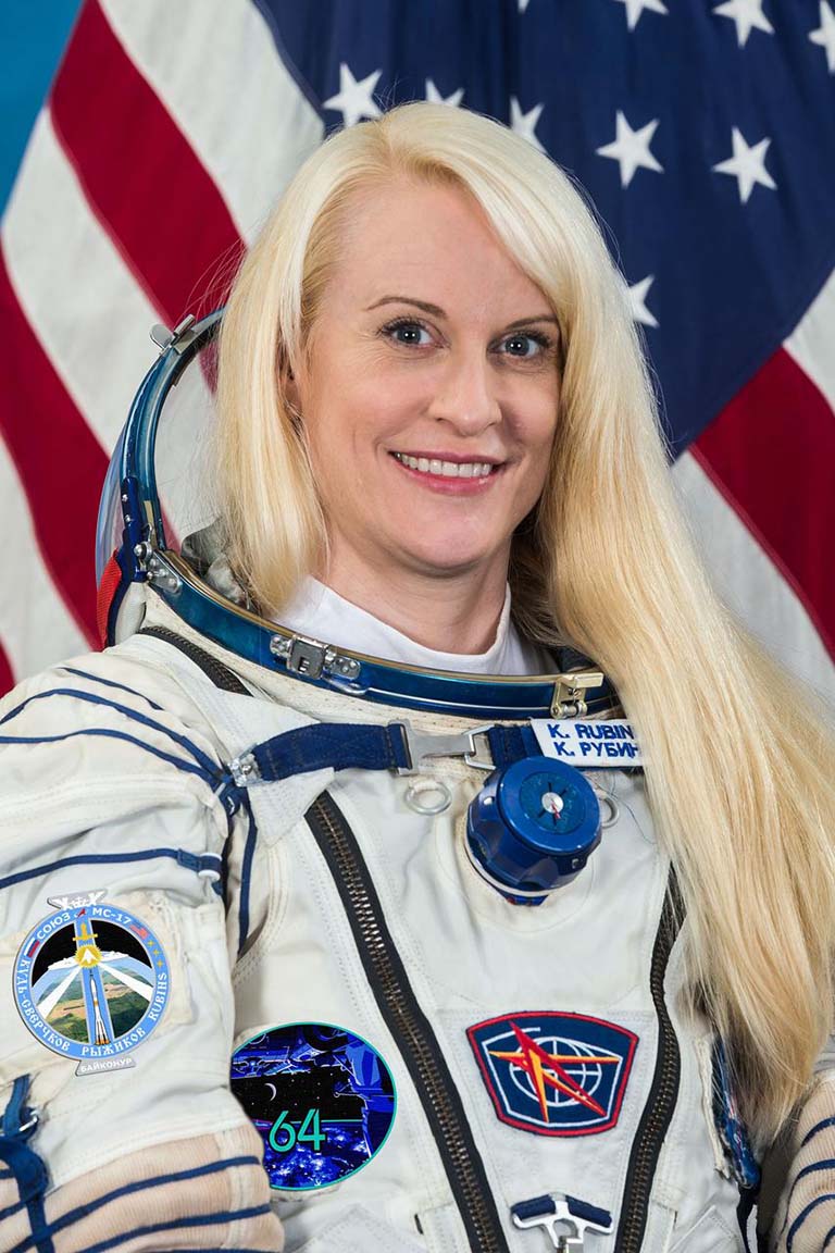 NASA astronaut Kate Rubins