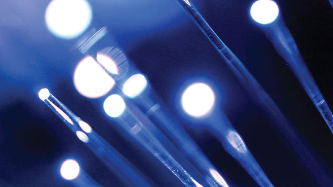 Fiber optic material