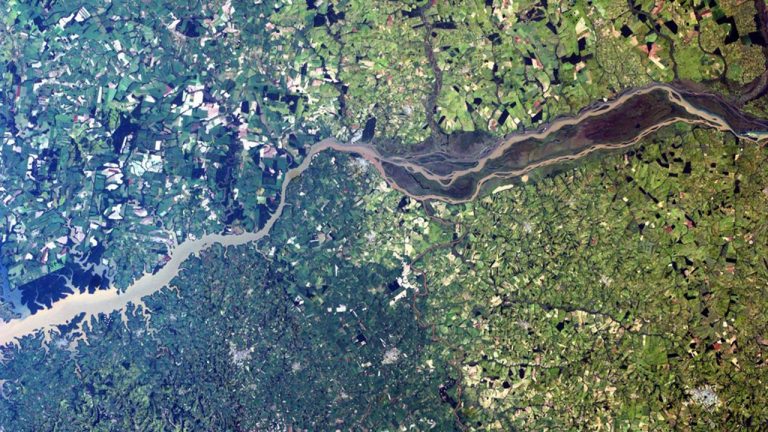 The Paran√° River in South America