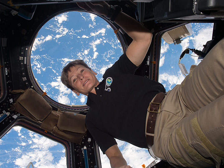 With a total of 665 days in space, NASA astronaut Peggy Whitson holds the record for the highest total number of days in space for any American astronaut.