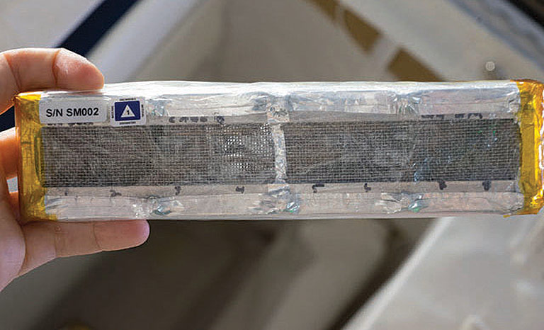 Ras Labs CASIS ISS Synthetic Muscle experiment onboard the ISS National Lab