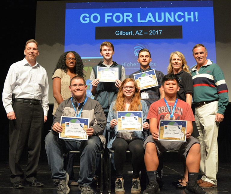 A team of high schoolers in Gilbert, AZ is testing a natural method for enriching soil to grow crops on Mars.