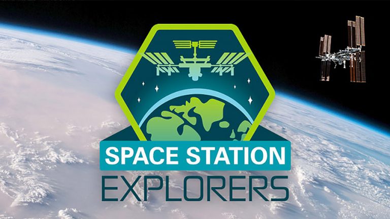 space station explorers banner