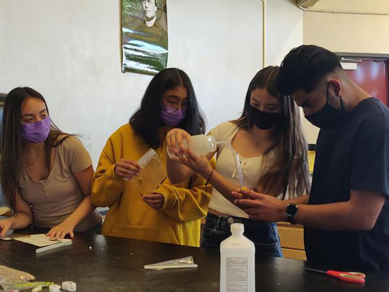Students from Moreno, CA propose an experiment examining how carrot seeds germinate in microgravity to determine if carrots could be a viable plant to grow in space.