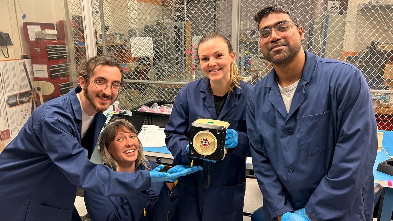 USC students build and test the CLINGERS experiment before it flies to space.