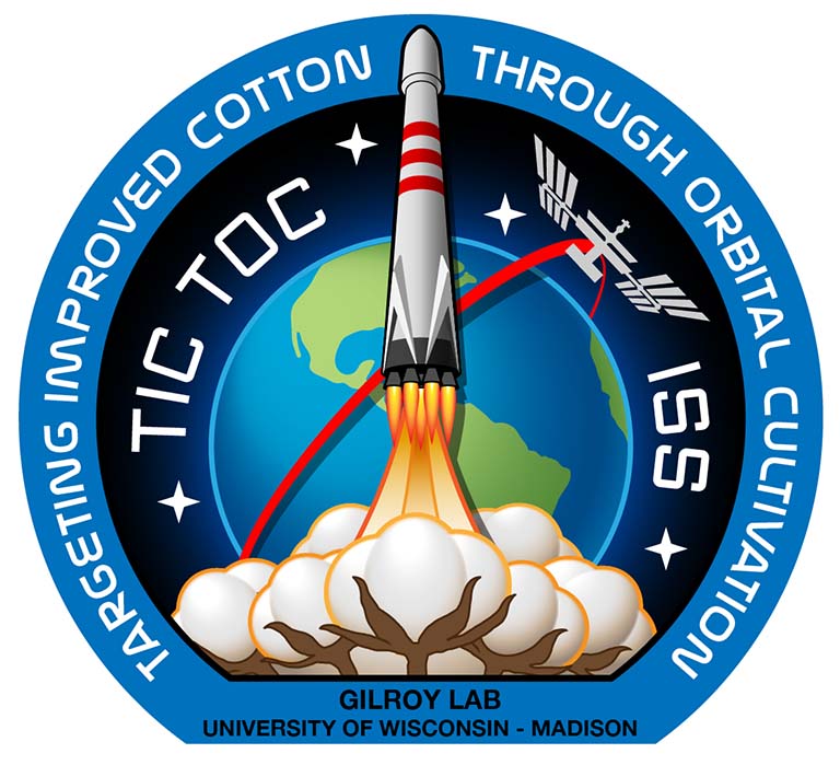 Sarah Friedrich designed this mission patch for the TIC TOC investigation.