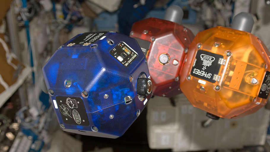 NASA's SPHERES robots were created to test new technologies on the space station.