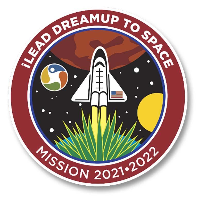 Team Yucca Glauca designed their own mission patch and had it made into fabric patches for their team members and community.