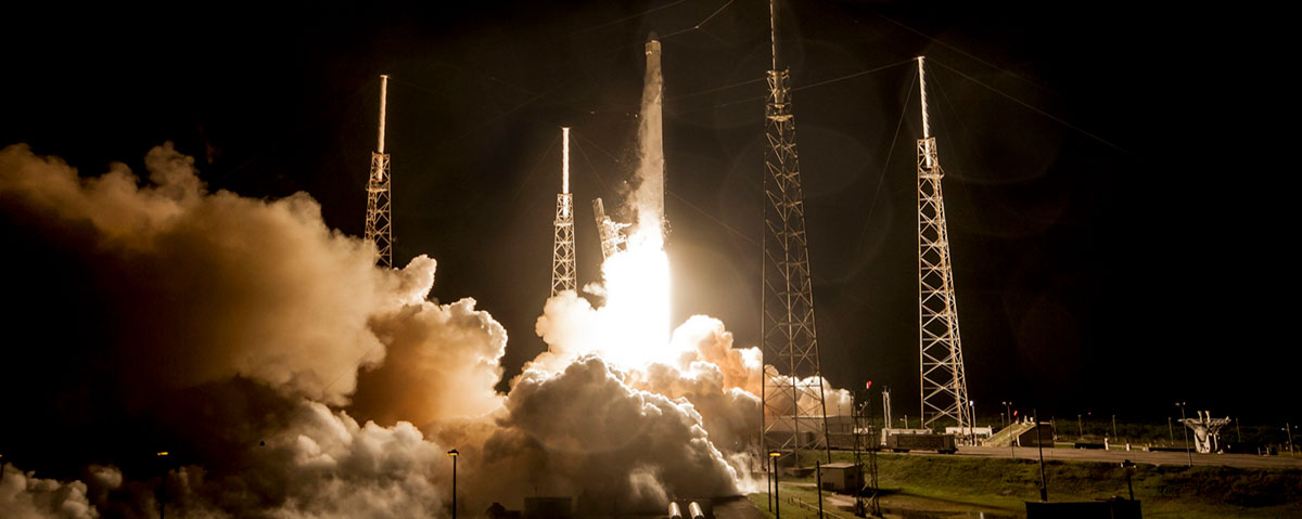SpaceXs Falcon 9 rocket and Dragon spacecraft launched from Launch Complex 40 at the Cape Canaveral Air Force Station, Florida, for their fourth official Commercial Resupply (CRS) mission to the orbiting lab on Sunday, September 21 at 1:52am EDT. Dragon returned to Earth with a parachute assisted splashdown off the coast of southern California on October 25. Dragon is the only operational spacecraft capable of returning a significant amount of supplies back to Earth, including experiments.