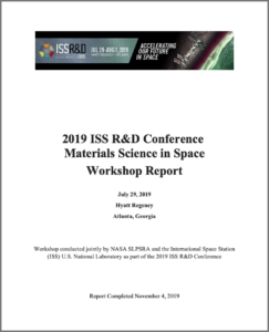 2019-iss-rd-materials-space-report-cover 2019 iss rd materials space report cover