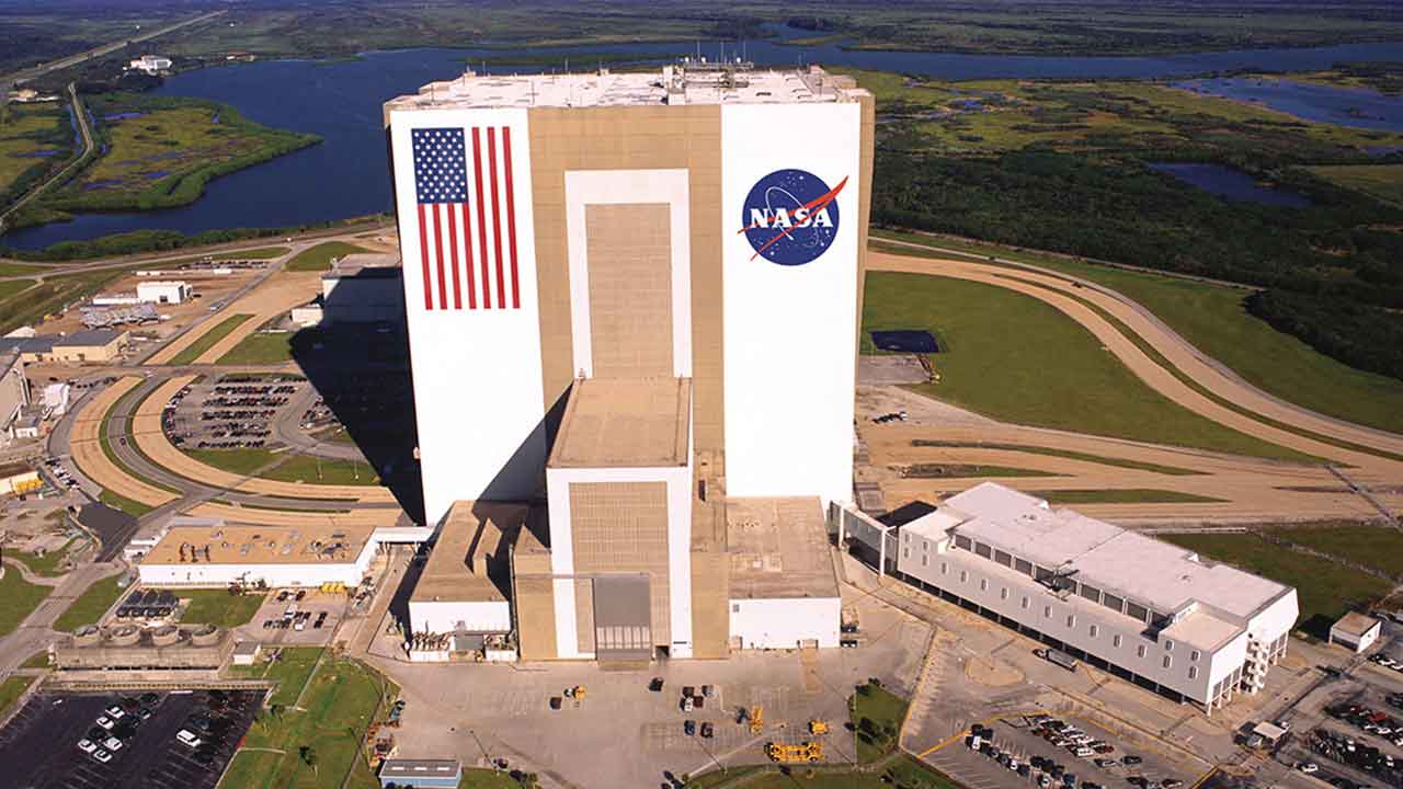ksc-vab NASA's Kennedy Space Center Vehicle Assembly Facility