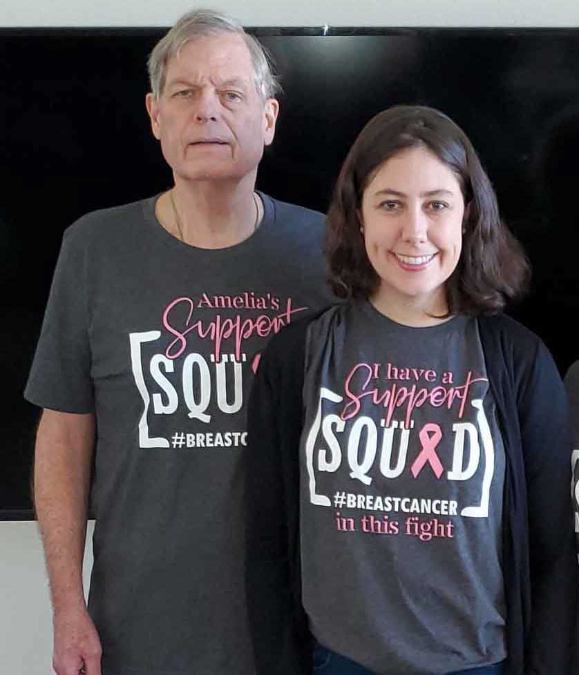 upward72-amelia-perspective Smith's inspiration in her fight against breast cancer was her father, Dennis Williamson, who courageously fought brain cancer for 21 years.