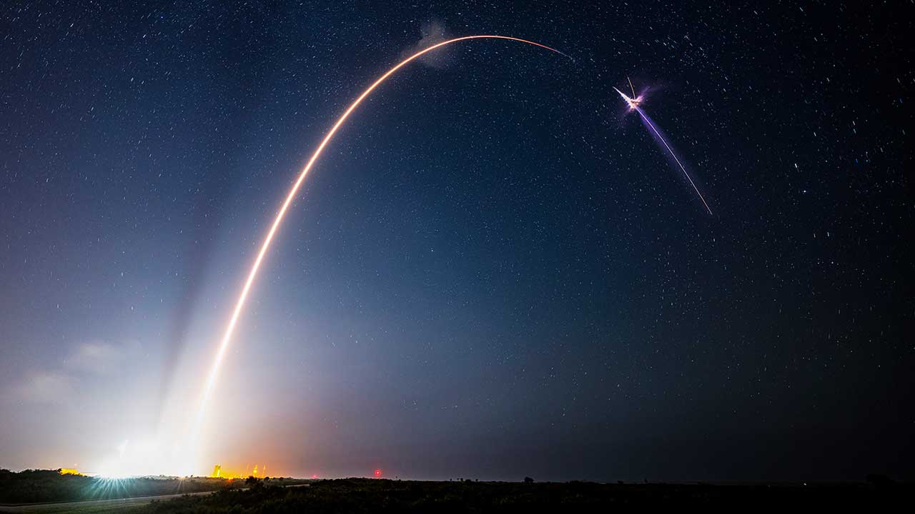 AR24-executive-summary The SpaceX Falcon 9 rocket carrying the Dragon spacecraft lifts off from Launch Complex 39A at NASA’s Kennedy Space Center in Florida on Tuesday, Nov. 4, on the company’s 31st commercial resupply services mission for the agency to the International Space Station.