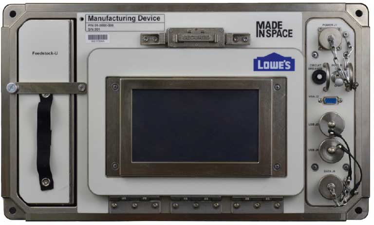 The Made in Space Additive Manufacturing Facility (AMF)